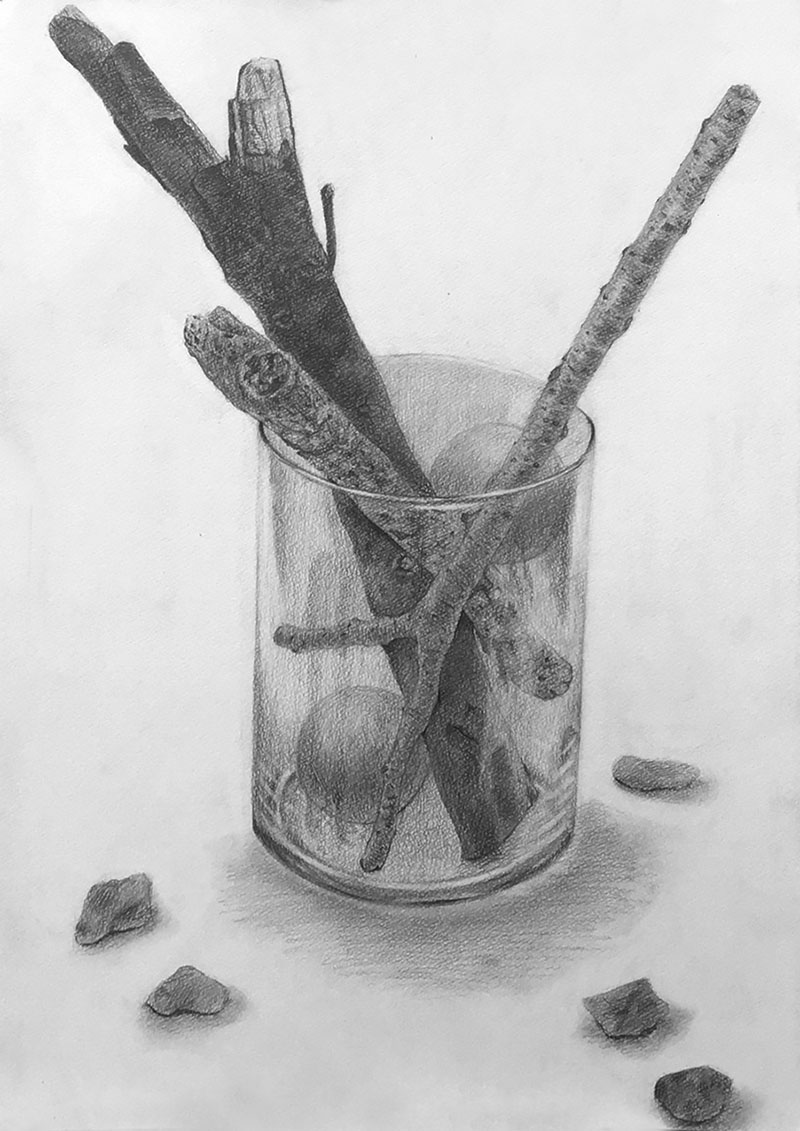 基礎科 ビギナーデッサンコース 1月優秀作品 | すいどーばた美術学院