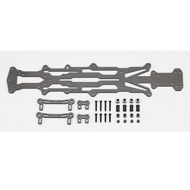 YD-2R艶消しCG製ナローメインシャーシセット [Y2-002RXVA] - スーパー