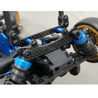 TA08用リヤダンパーステー&ブリッジ [JP-855] - スーパーラジコン