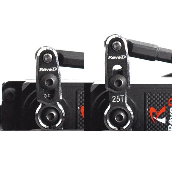 アルミ製アジャスタブルサーボホーン 23T SE仕様 [RD-019-23