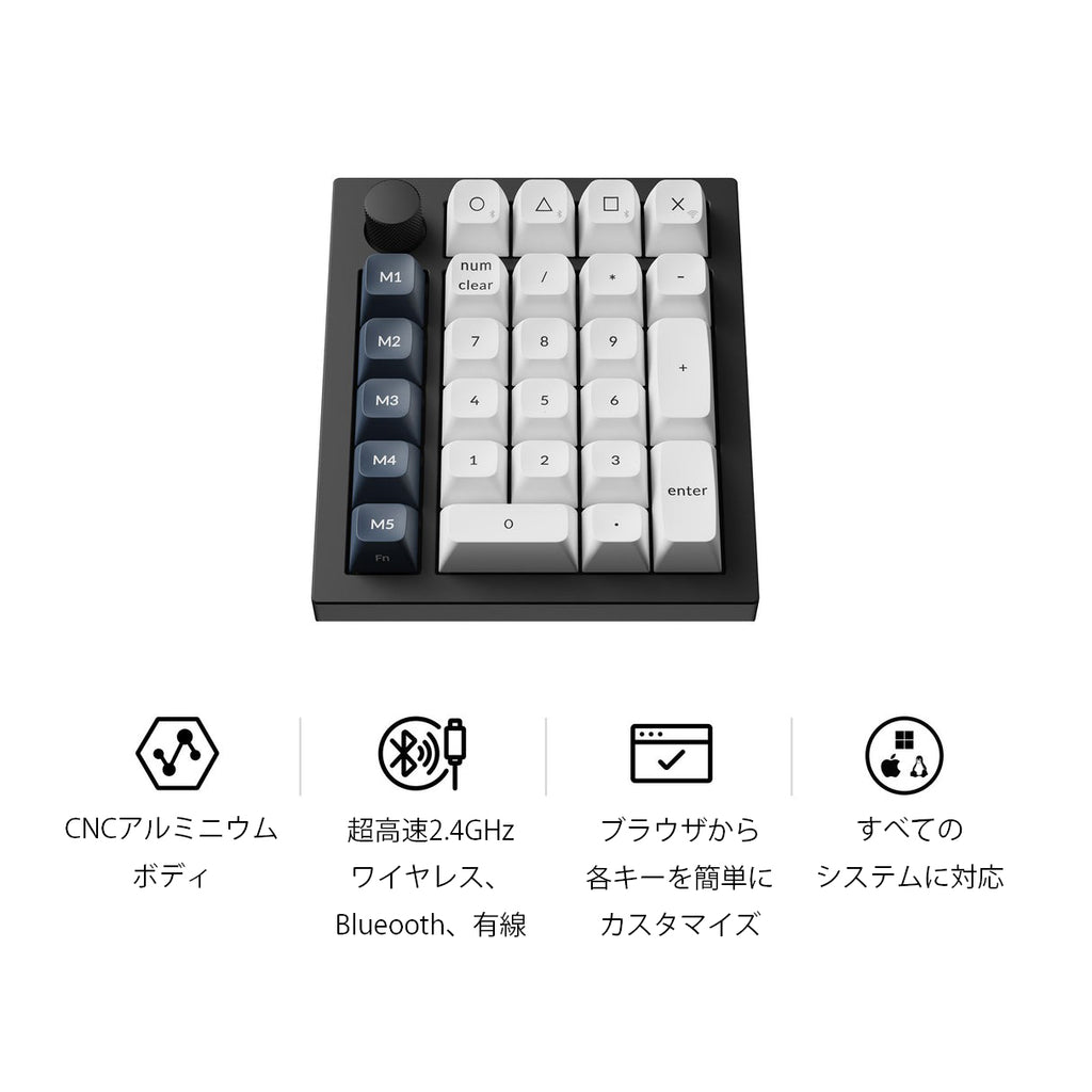 Keychron Q0 Max QMK カスタム・テンキー– SUPER KOPEK