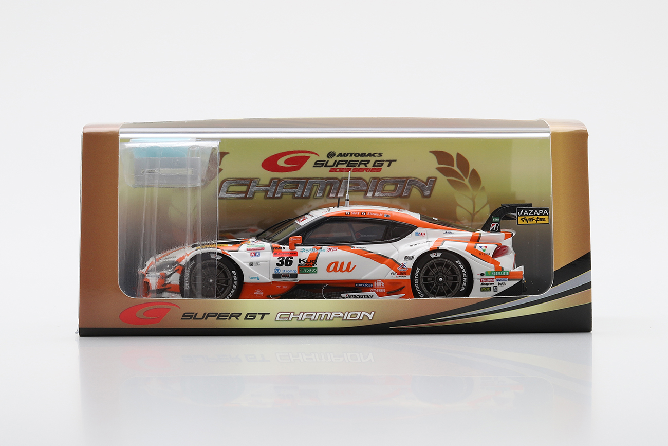 Sparkモデルカー】『au TOM'S GR Supra』のチャンピオン獲得記念モデル
