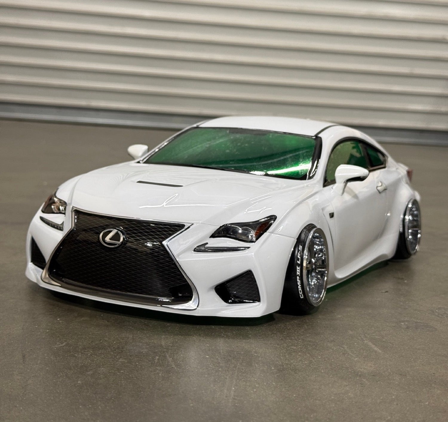PAINTED* Lexus RC F 1-10 Body Set (PEARL WHITE) [Killerbody] 48648