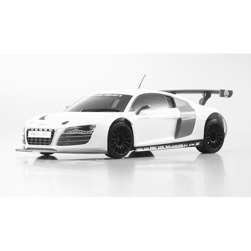 Mini-Z 1-28 Audi R8LMS Night-R White body set (w-Wheel) (unpainted