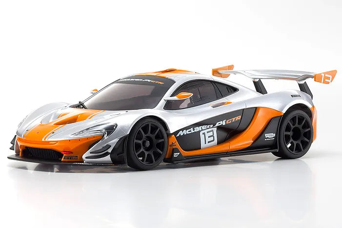 Mini-Z 1-28 McLaren P1 GTR White body set (w-Wheel) (unpainted) F