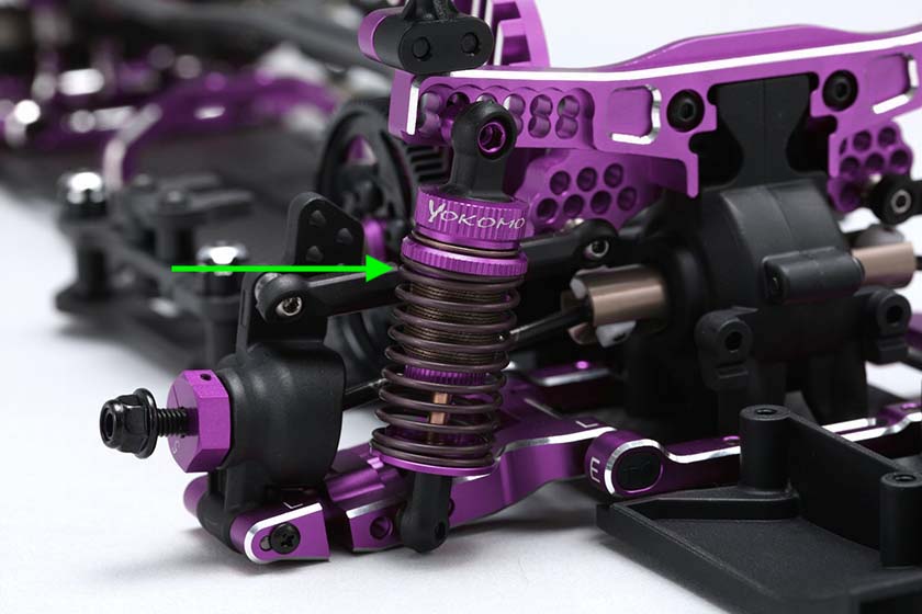 PURPLE SLF Big Bore Shock Set YD2 RD SD MD [Yokomo] Y2-SBBSPA