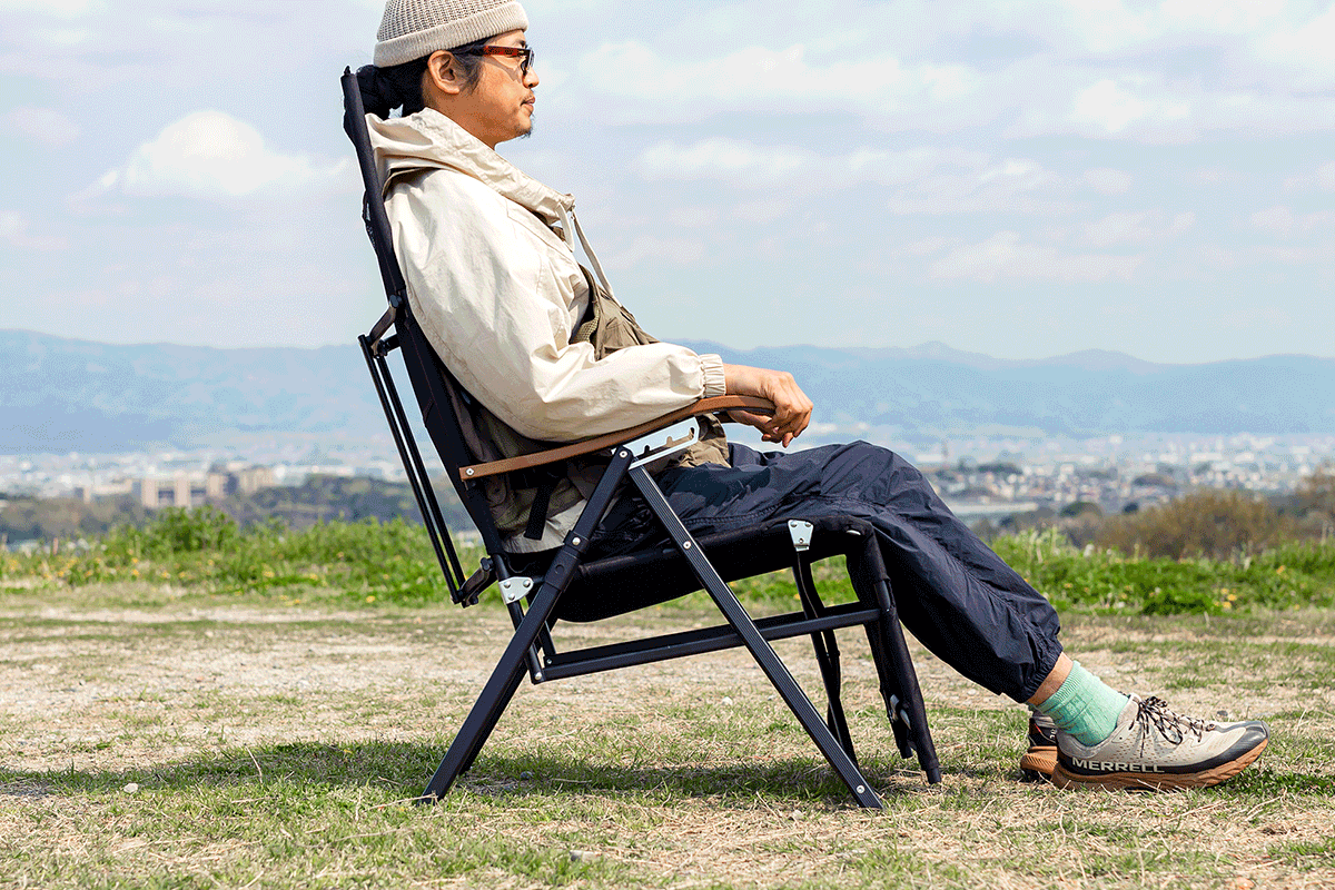 リクライニングチェアDX アウトドア キャンプ 椅子 チェア 軽量