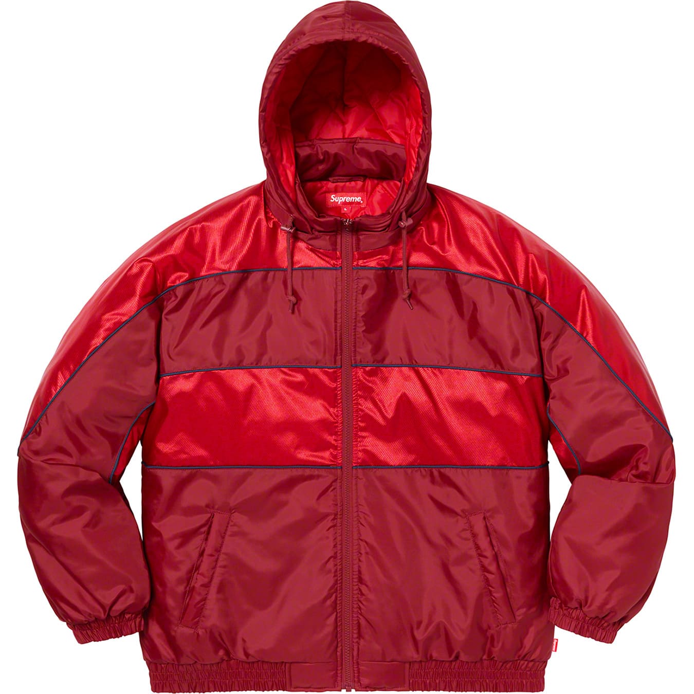 Sports Piping Puffy Jacket | Supreme 19fw