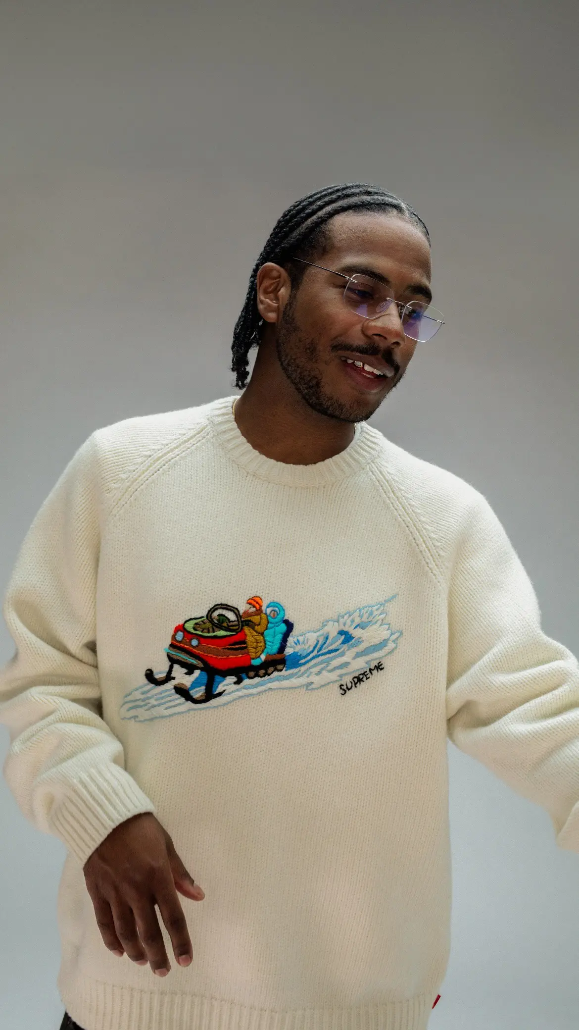 Snowmobile Sweater | Supreme 24fw