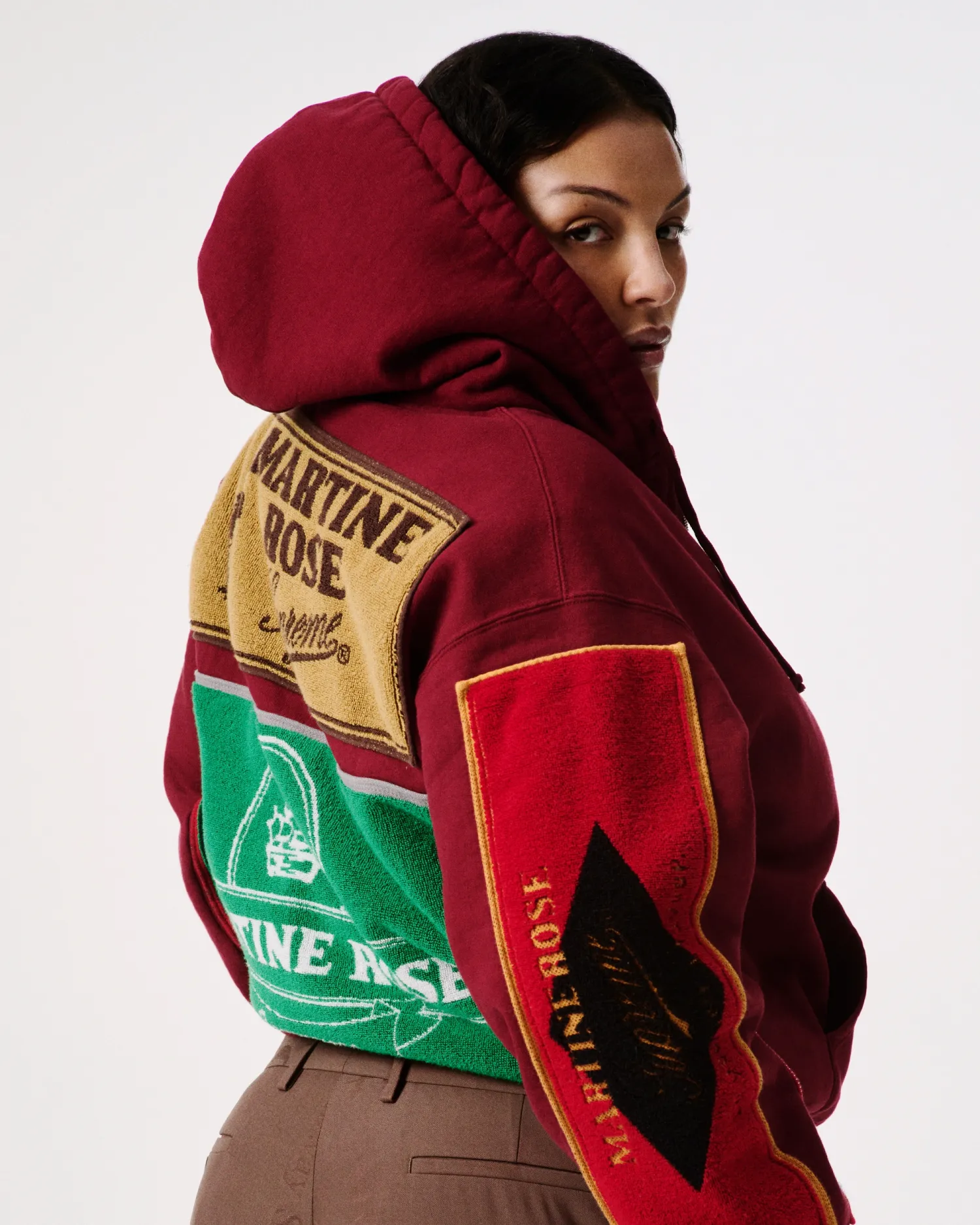 Supreme®/Martine Rose® Towel Zip Up Hooded Sweatshirt | Supreme 24fw