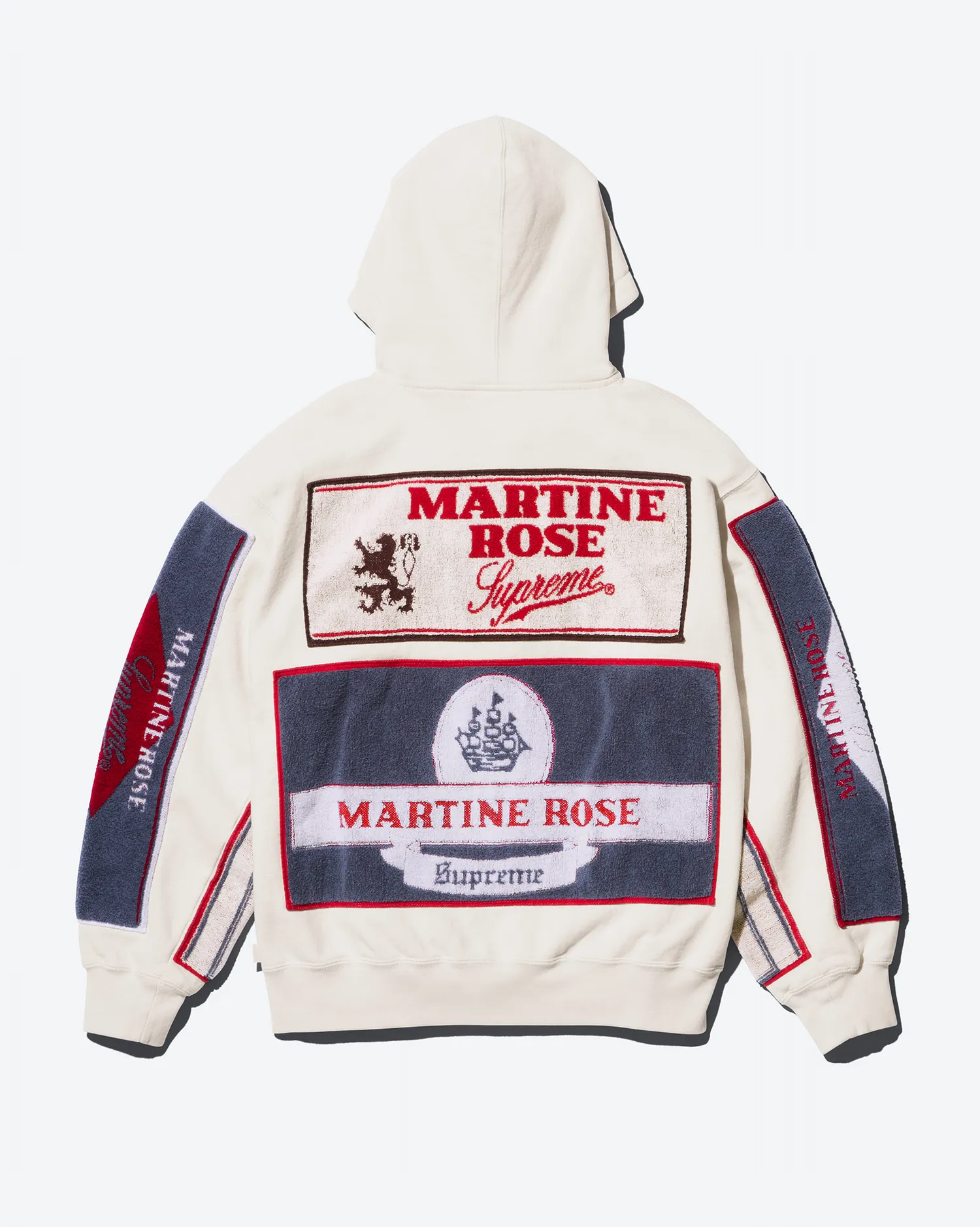 Supreme®/Martine Rose® Towel Zip Up Hooded Sweatshirt | Supreme 24fw