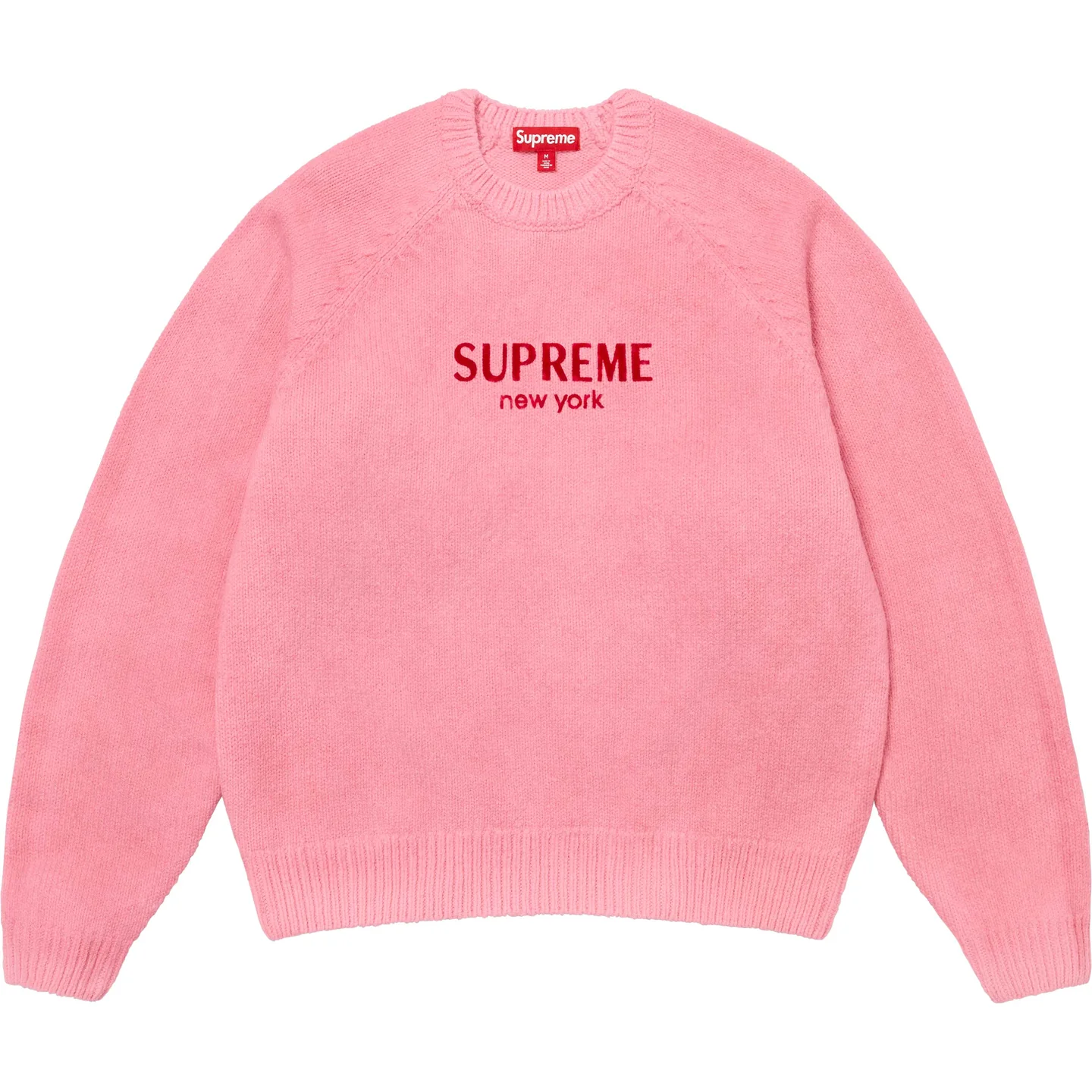 Flocked Logo Sweater | Supreme 24fw