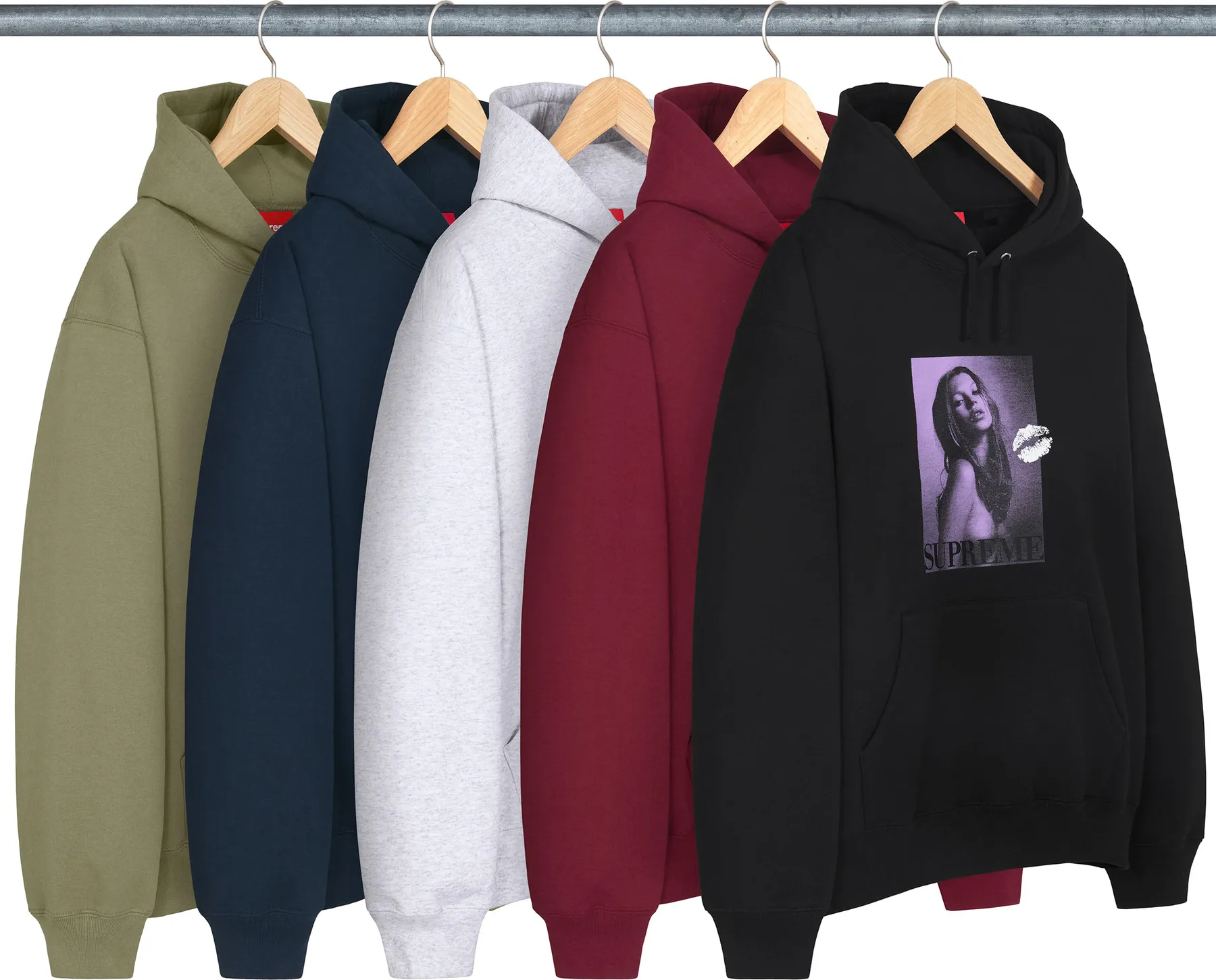 Kate Moss Hooded Sweatshirt | Supreme 24fw