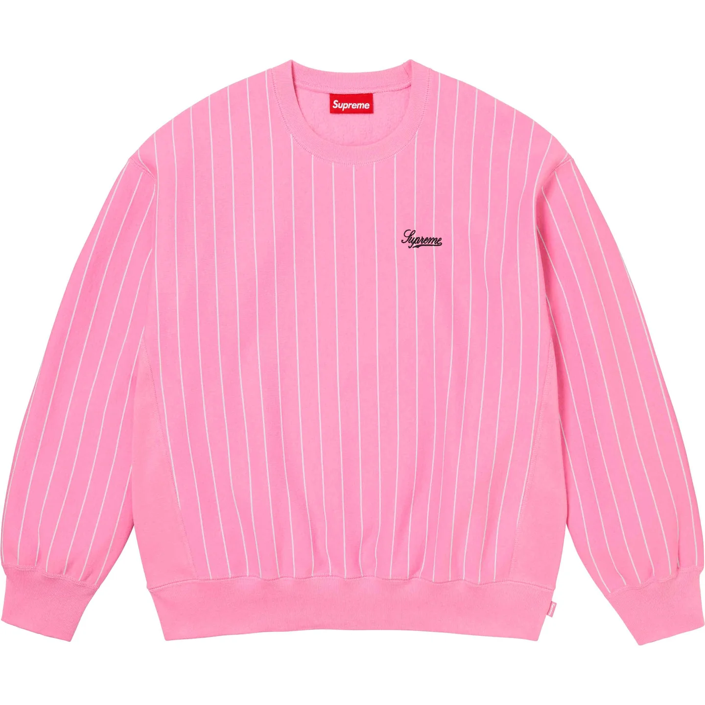 Pinstripe Crewneck | Supreme 24ss