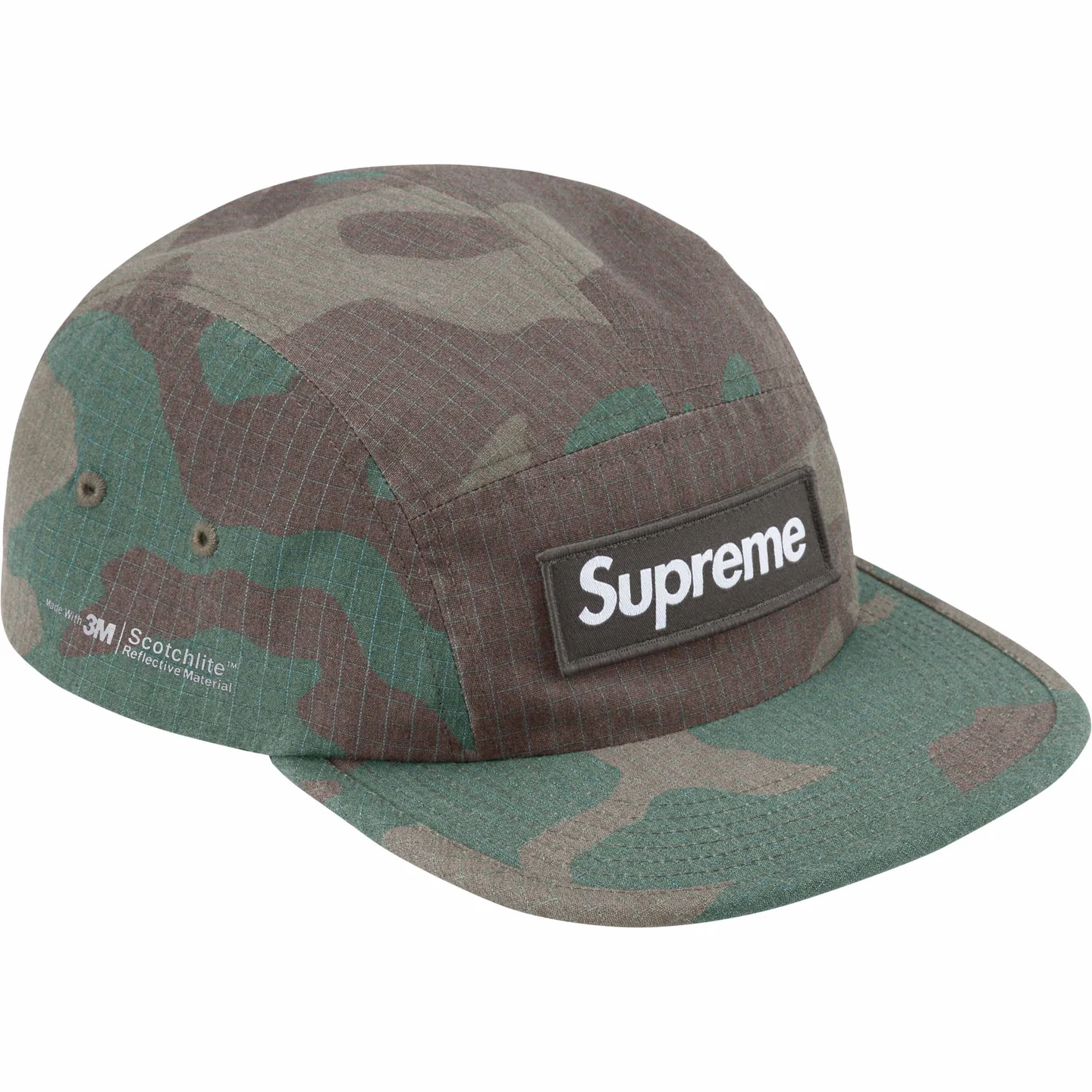 Reflective Ripstop Camp Cap | Supreme 24ss