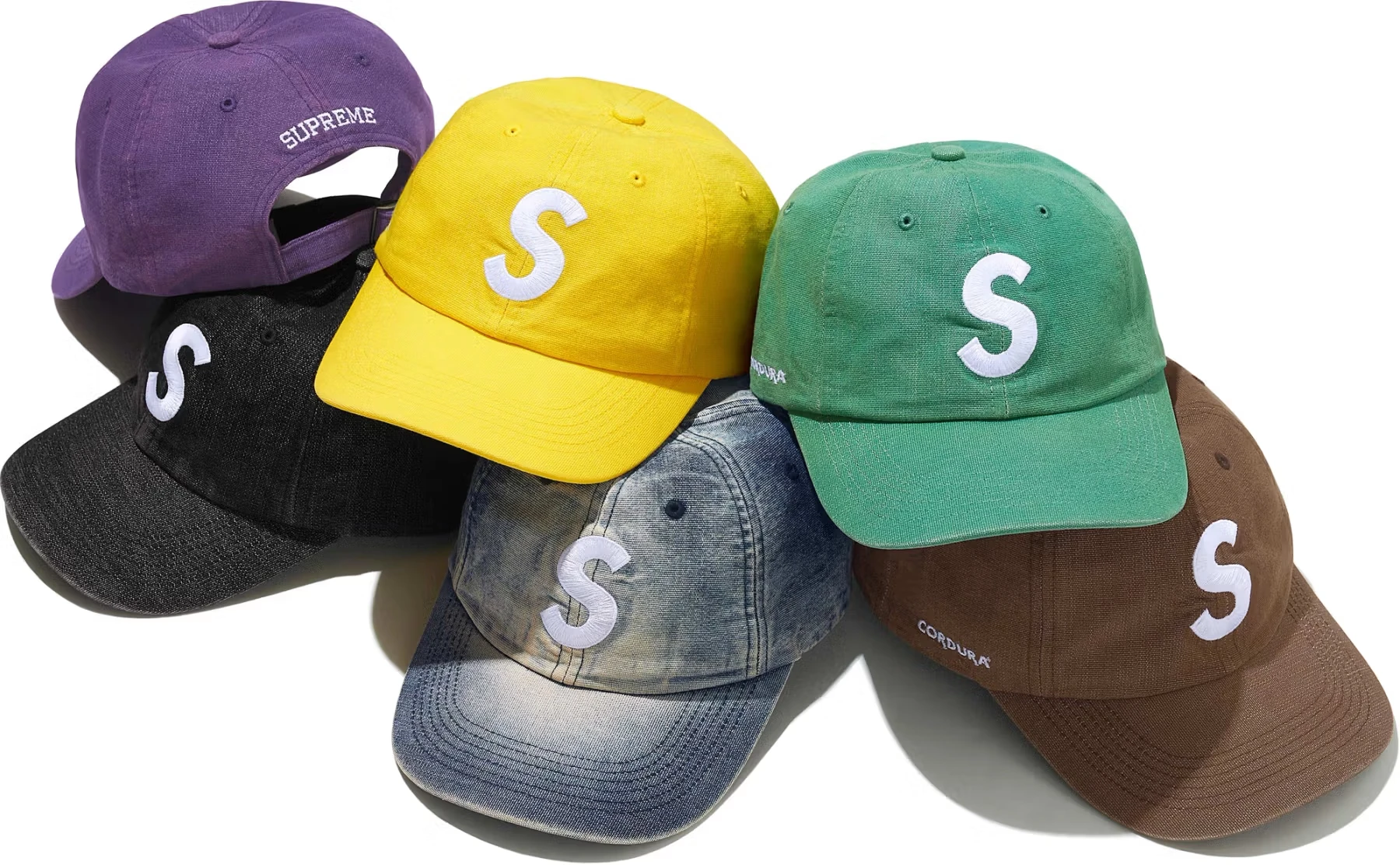Cordura® Denim S Logo 6-Panel | Supreme 25ss