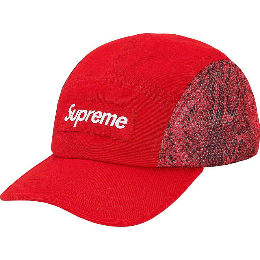 Snakeskin Mesh Camp Cap | Supreme 20ss