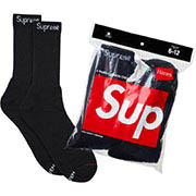 Supreme®/Hanes® Crew Socks (4 Pack) | Supreme 21ss