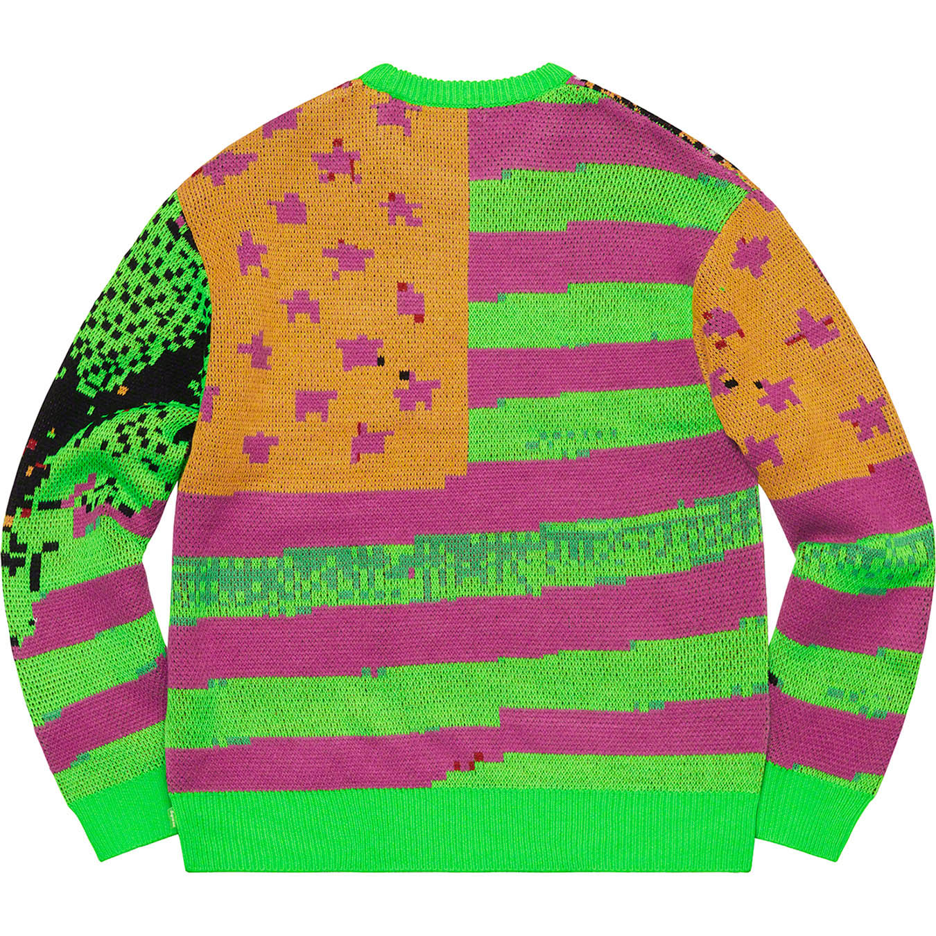 Digital Flag Sweater | Supreme 21ss
