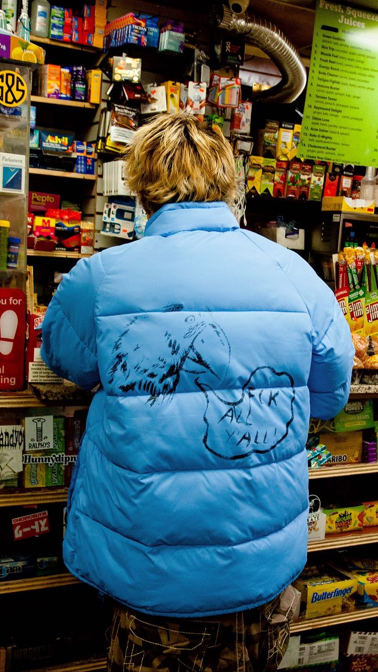 Raymond Pettibon Mechanics Jacket | Supreme 22fw