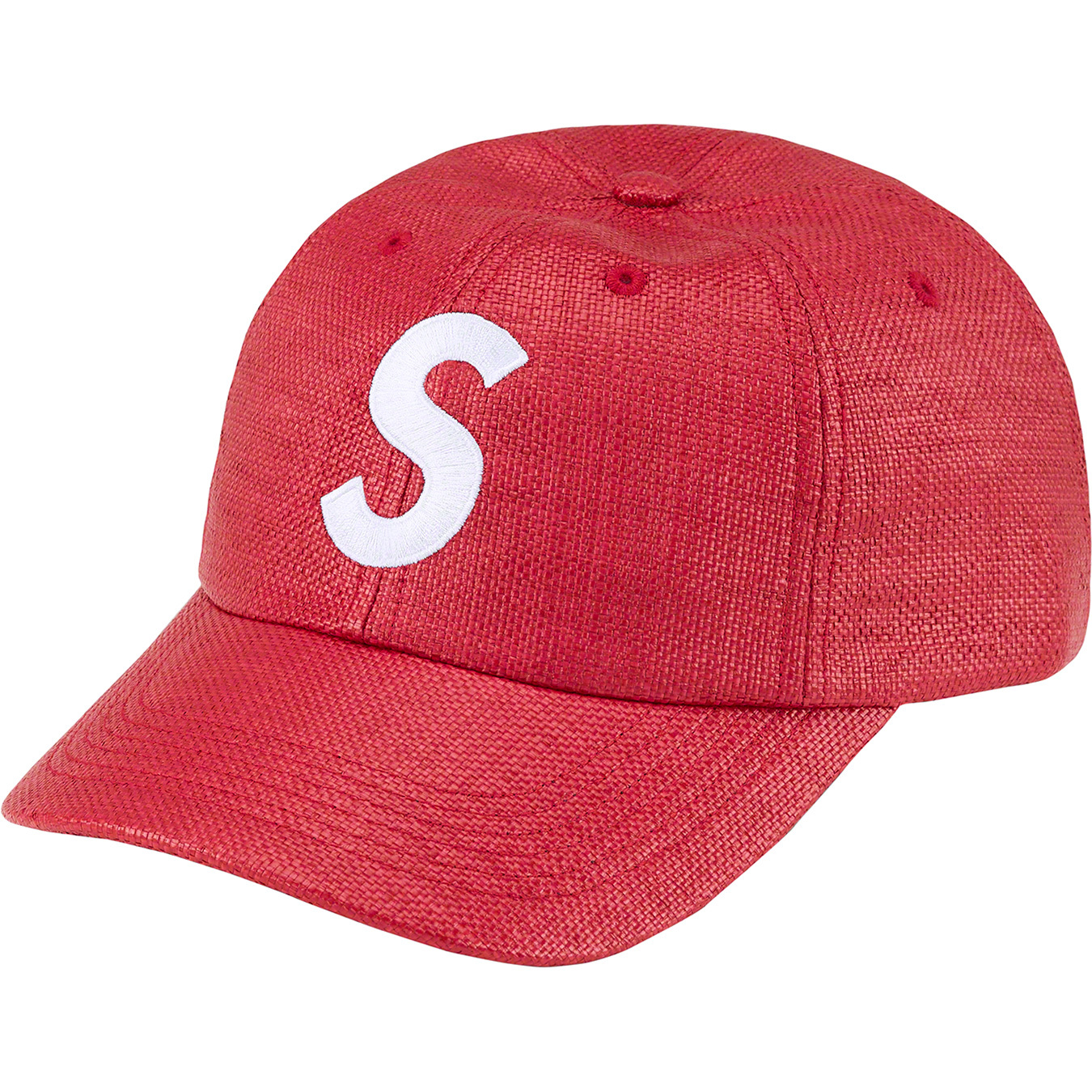 Raffia S Logo 6-Panel | Supreme 22ss
