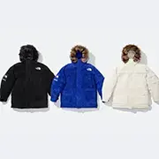Supreme®/The North Face® Suede Nuptse Jacket | Supreme 23fw