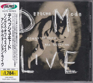 Depeche Mode ‎– Songs Of Faith And Devotion / Live (Pre-owned