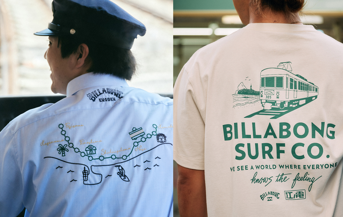 湘南を拠点とする江ノ電とBILLABONGの地域共創プロジェクト 「江ノ電