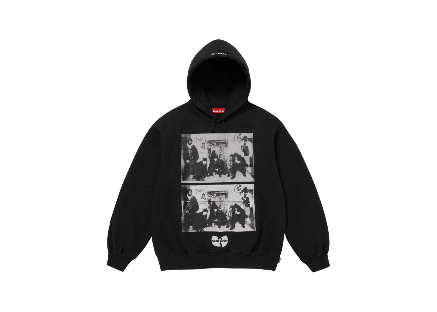 Supreme Wu-Tang Clan Hooded Sweatshirt Black | FW25SW26-BLACK