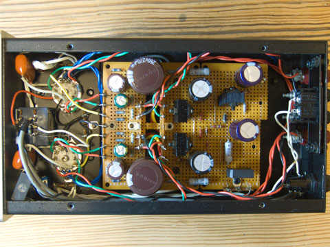 6BM8 定電流バイアスシングルアンプ (Elekit TU-870 改)