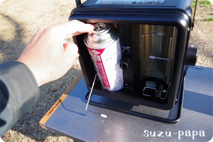 レビュー】便利でお手軽！ユニフレームの「ガスヒーター ワームⅡ」を