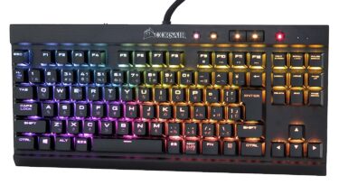 Corsair K65 RAPIDFIRE Cherry MX Speed 銀軸のレビュー】衰え知らずの