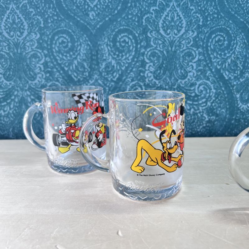 コカコーラ社 ディズニーノベルティグラス ジョッキ ミッキーマウス