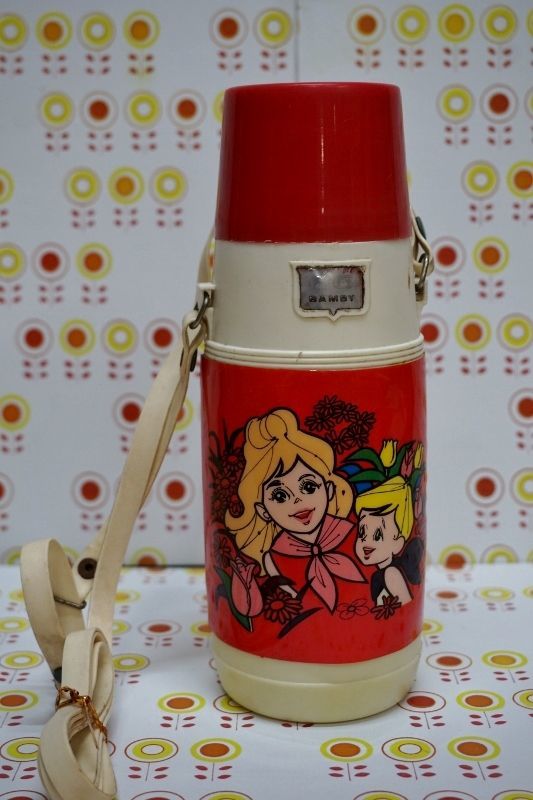 ダイカプラスチック 水筒 DAIKA PLASTIC BAMBY CANTYEEN イラスト入り