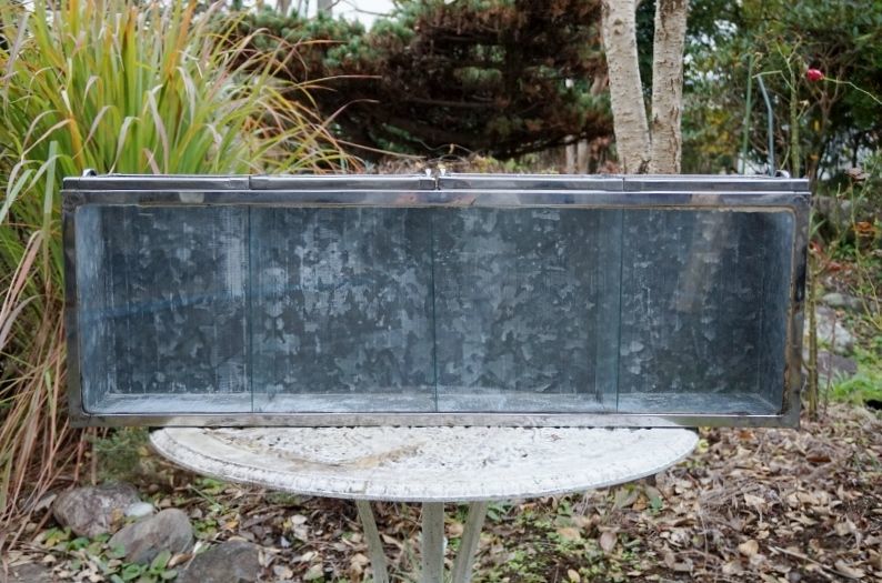 駄菓子屋 ブリキ ガラスケース ヴィンテージ KG635