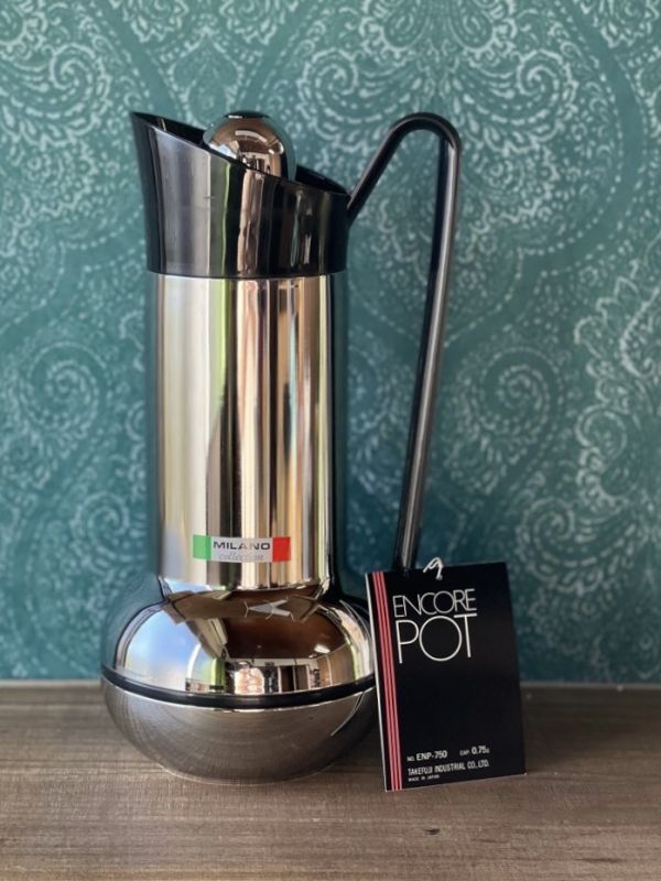 タケフジ産業 MILANO ENCORE POT ミラノコレクション シルバー魔法瓶