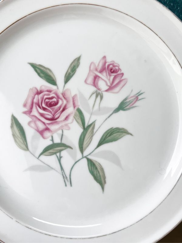 SONE CHINA ソネチャイナ vintageplate 26.5cmプレート皿 3枚セット