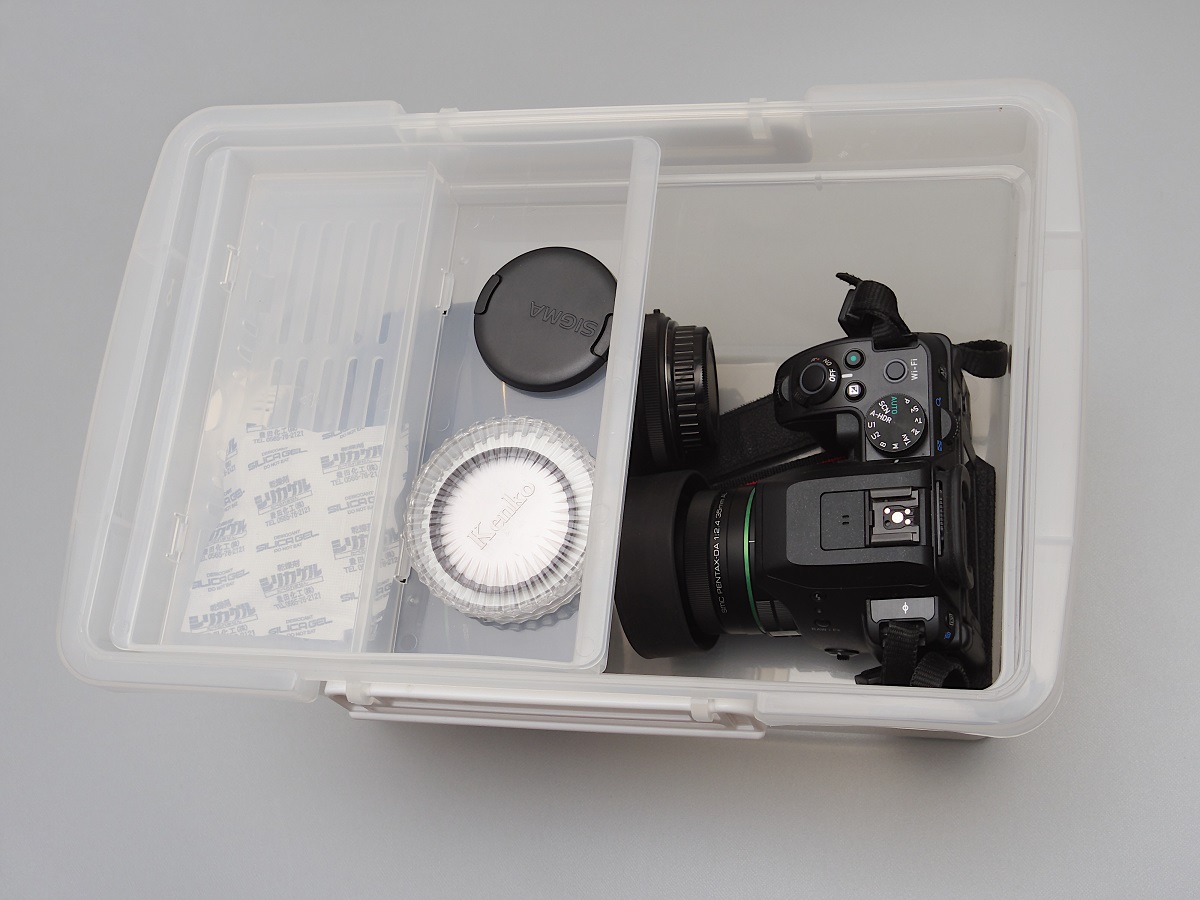 レンズのカビ対策にドライボックスを導入 | しなぷすの独り言