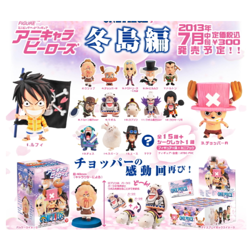 食玩王国オフィシャルウェブサイト アニキャラヒーローズワンピース冬島編