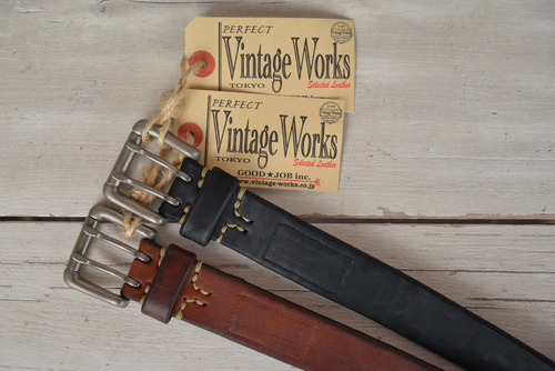 Vintage Works レザーベルト DH5728 31/79 Vintage Works レザーベルト